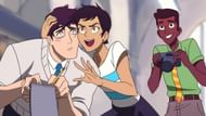 Clark Kent, Lois Lane, and Jimmy Olsen in My Adventures with Superman (via Adult Swim)